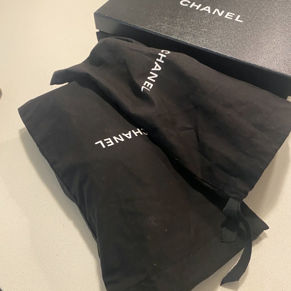 Chanel CC espadrilles lamb skin size 41 - Picture 5 of 6